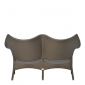 Диван двухместный плетеный JANUS et Cie Amari алюминий, искусственный ротанг бронзовый Фото 4