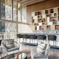 Кресло барное плетеное с подушками JANUS et Cie Knot алюминий, роуп, акрил сланцевый Фото 12