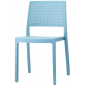 Комплект пластиковых стульев Scab Design Emi Set 6 стеклопластик голубой Фото 4
