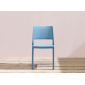 Комплект пластиковых стульев Scab Design Emi Set 6 стеклопластик голубой Фото 5