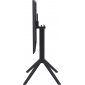 Комплект пластиковых складных столов Siesta Contract Sky Folding Table 60 Set 4 сталь, пластик черный Фото 12