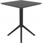 Комплект пластиковых складных столов Siesta Contract Sky Folding Table 60 Set 4 сталь, пластик черный Фото 14