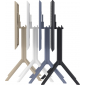 Комплект столов пластиковых складных Siesta Contract Sky Folding Table 60 Set 2 сталь, пластик темно-серый Фото 9