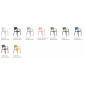 Комплект пластиковых кресел Nardi Trill Armchair Set 4 стеклопластик бирюзовый Фото 3