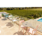 Комплект пластиковых кресел Nardi Trill Armchair Set 4 стеклопластик бирюзовый Фото 6