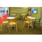 Комплект пластиковых кресел Nardi Trill Armchair Set 4 стеклопластик горчичный Фото 15