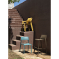 Комплект пластиковых кресел Nardi Trill Armchair Set 4 стеклопластик горчичный Фото 19