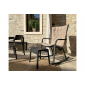 Комплект пластиковых кресел Nardi Trill Bistrot Set 4 стеклопластик антрацит Фото 4