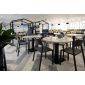 Комплект пластиковых кресел Nardi Trill Bistrot Set 4 стеклопластик антрацит Фото 7