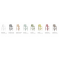 Комплект пластиковых барных стульев Nardi Doga Stool Set 2 стеклопластик белый Фото 3