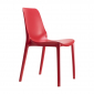 Комплект пластиковых стульев Scab Design Ginevra Set 4 стеклопластик красный Фото 3