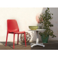 Комплект пластиковых стульев Scab Design Ginevra Set 4 стеклопластик красный Фото 4