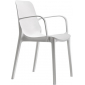 Комплект пластиковых кресел Scab Design Ginevra Set 4 стеклопластик лен Фото 3