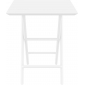 Стол пластиковый складной Siesta Contract Helen Folding Table 60 пластик белый Фото 5