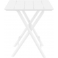 Стол пластиковый складной Siesta Contract Helen Folding Table 60 пластик белый Фото 6
