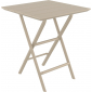 Стол пластиковый складной Siesta Contract Helen Folding Table 60 пластик бежевый Фото 5