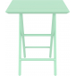 Стол пластиковый складной Siesta Contract Helen Folding Table 60 пластик опаловый зеленый Фото 6
