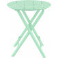 Стол пластиковый складной Siesta Contract Helen Folding Table Ø60 пластик опаловый зеленый Фото 5