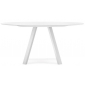 Стол круглый PEDRALI Arki-Table Compact сталь, алюминий, компакт-ламинат HPL белый Фото 1