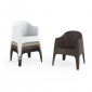 Кресло пластиковое Vondom Solid Basic полипропилен черный Фото 5