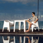 Стол пластиковый Vondom Solid Basic полипропилен белый Фото 8