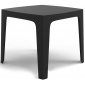 Стол пластиковый Vondom Solid Basic полипропилен черный Фото 1