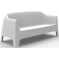 Диван пластиковый Vondom Solid Basic полипропилен белый Фото 1