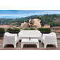 Диван пластиковый Vondom Solid Basic полипропилен белый Фото 15