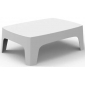 Столик пластиковый кофейный Vondom Solid Basic полипропилен белый Фото 1