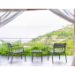 Комплект пластиковых лаунж кресел Siesta Contract Paris Lounge Set 4 стеклопластик темно-серый Фото 12