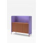Комод с перегородкой PEDRALI Buddy Hub Sideboard алюминий, компакт-ламинат HPL, ЛДСП, ткань Фото 6