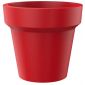 Кашпо пластиковое Arkema Pot XL полиэтилен вишневый Фото 1