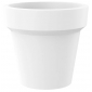 Кашпо пластиковое Arkema Pot S полиэтилен белый Фото 1