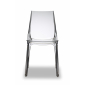 Комплект прозрачных стульев с подушками Scab Design Vanity Set 4 поликарбонат, полиэстер дымчатый, светло-серый Фото 12