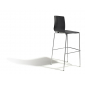 Стул барный пластиковый Scab Design Alice Barstool сталь, технополимер хром, антрацит Фото 6