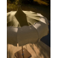 Зонт пляжный профессиональный Ø2.4 м Crema Lotus Pagoda алюминий, акрил Фото 13