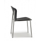 Стул деревянный Scab Design Finn Metal Wood сталь, ясень матовый никель, черный ясень Фото 5