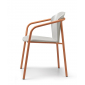 Кресло деревянное Scab Design Finn Metal Wood сталь, бук терракотовый, матовый серый бук Фото 6