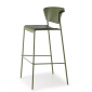 Стул пластиковый барный Scab Design Lisa Technopolymer Go Green сталь, технополимер оливковый Фото 6