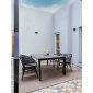 Кресло плетеное с подушкой Garden Relax Odivelas алюминий, роуп, олефин антрацит Фото 8