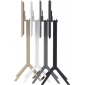 Комплект пластиковых барных складных столов Siesta Contract Sky Folding Bar Table 60 Set 2 сталь, пластик темно-серый Фото 15