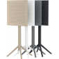 Комплект пластиковых барных складных столов Siesta Contract Sky Folding Bar Table 60 Set 2 сталь, пластик темно-серый Фото 14