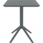 Комплект столов пластиковых складных Siesta Contract Sky Folding Table 60 Set 2 сталь, пластик темно-серый Фото 5