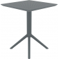 Комплект столов пластиковых складных Siesta Contract Sky Folding Table 60 Set 2 сталь, пластик темно-серый Фото 7