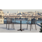Кресло пластиковое PAPATYA Galata-K стеклопластик тортора Фото 6