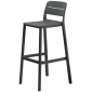 Стул пластиковый барный Nardi Cassia Stool стеклопластик антрацит Фото 1