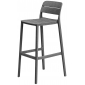 Стул пластиковый барный Nardi Cassia Stool стеклопластик базальт Фото 4