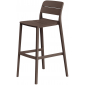 Стул пластиковый барный Nardi Cassia Stool стеклопластик табак Фото 1