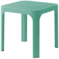 Столик пластиковый журнальный Nardi Net Table 40 стеклопластик ментоловый Фото 1