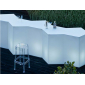 Стойка барная светящаяся PEDRALI Iceberg полиэтилен белый Фото 14